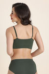 Zivame Unbound Padded Non Wired 3/4th Coverage Bralette (Pack of 2) - Multicolor — thumbnail 9